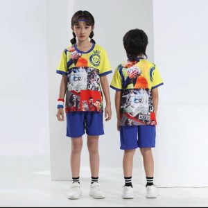 تیشرت شلوارک رئال مادرید طرح رونالدو