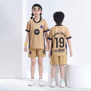 تیشرت شلوارک لامین یامال بارسلونا